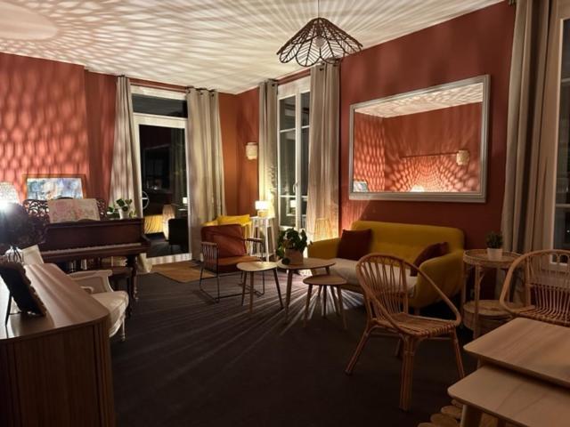Hotel De La Terrasse Варанжвіль-сюр-Мер Екстер'єр фото